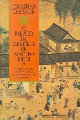 Capa de O Palácio da Memória de Matteo Ricci