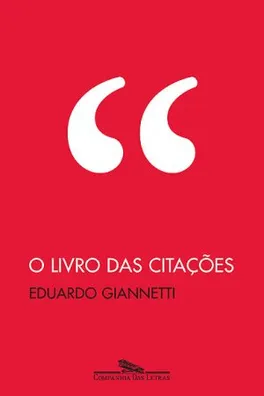 Capa de O livro das citações