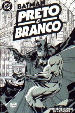 Capa de Batman: Preto e Branco #01
