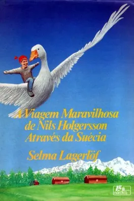 Capa de A Maravilhosa Viagem de Nils Holgersson através da Suécia