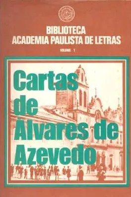 Capa de Cartas de Álvares de Azevedo