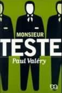 Capa de Monsieur Teste