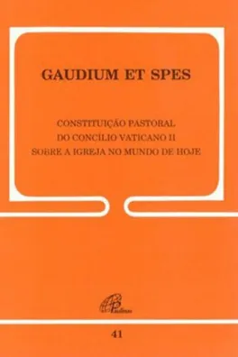 Capa de Gaudium Et Spes