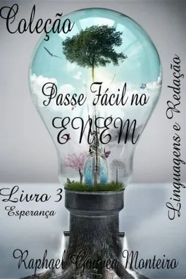 Capa de Coleção Passe Fácil no ENEM - Livro 3  Linguagens e Redação