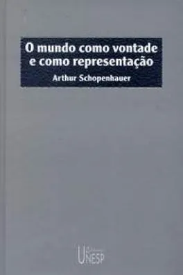 Capa de O Mundo como Vontade e como Representação