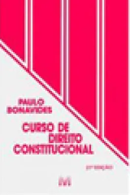 Capa de Curso de Direito Constitucional