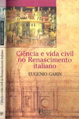 Capa de Ciência e vida civil no Renascimento italiano