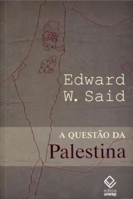 Capa de A Questão da Palestina