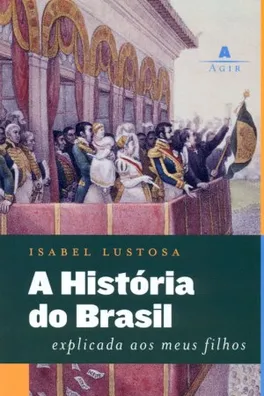 Capa de A História do Brasil