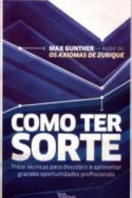 Capa de Como Ter Sorte