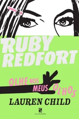 Capa de Ruby Redfort: Olhe nos meus olhos