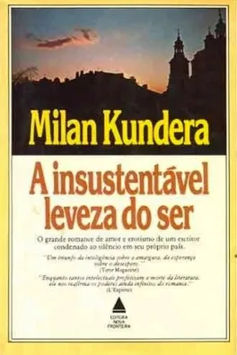 Capa de A insustentável leveza do ser