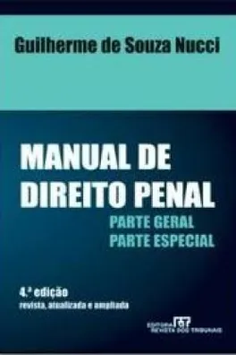 Capa de Manual de Direito Penal
