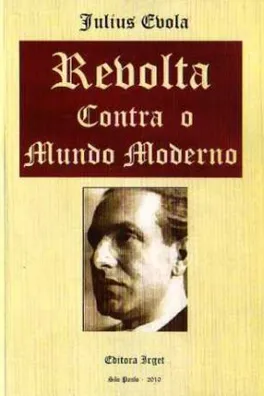 Capa de Revolta Contra o Mundo Moderno
