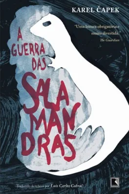 Capa de A Guerra das Salamandras