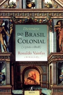 Capa de Dicionário do Brasil Colonial