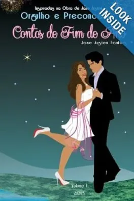 Capa de Contos de Fim de Ano Jane Austen fanfics