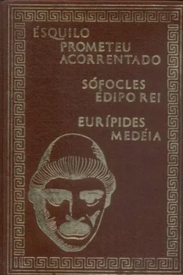 Capa de Prometeu Acorrentado, Édipo Rei & Medéia