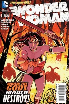 Capa de Mulher Maravilha #18 - Os novos 52