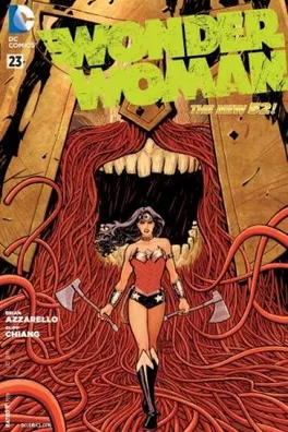 Capa de Mulher Maravilha #23 - Os novos 52