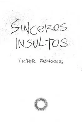 Capa de Sinceros Insultos