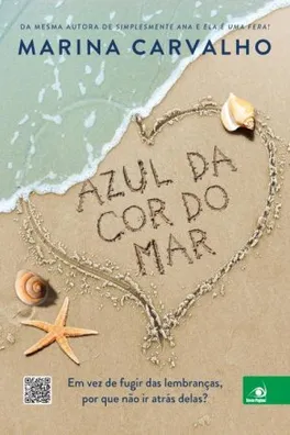 Capa de Azul da cor do mar