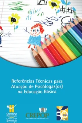 Capa de Referências Técnicas para a Atuação de Psicólogas(os) na Educação Básica