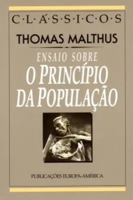 Capa de Ensaio sobre o princípio da população