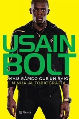 Capa de Usain Bolt: Mais Rápido Que Um Raio