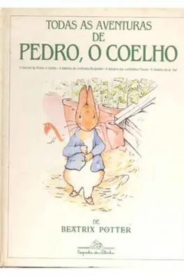 Capa de Todas as aventuras de Pedro, o coelho