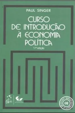 Capa de Curso de introduçao à economia politica