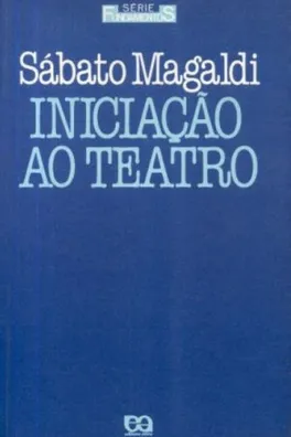 Capa de Iniciação ao Teatro