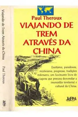 Capa de Viajando de Trem através da China