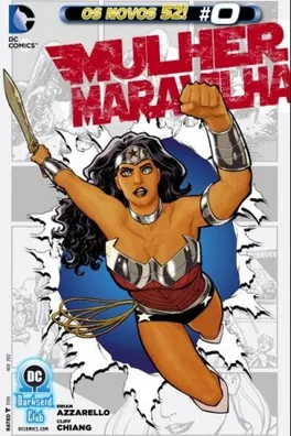 Capa de Mulher-Maravilha #00 (Os Novos 52)