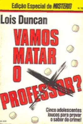 Capa de Vamos Matar o Professor?
