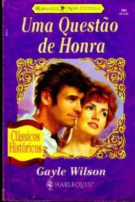 Capa de Uma Questão de Honra