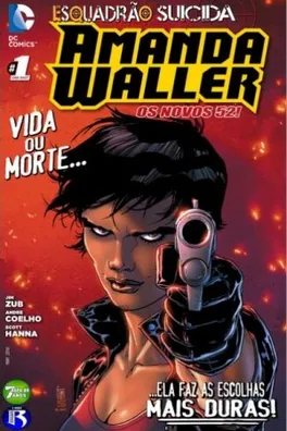 Capa de Esquadrão Suicida - Amanda Waller