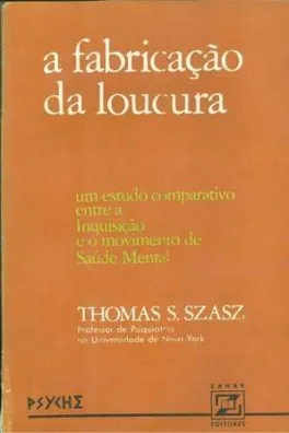 Capa de A fabricação da loucura