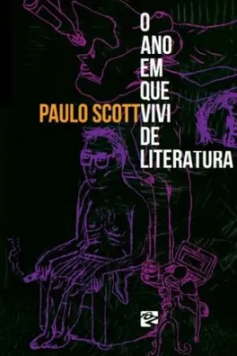 Capa de O ano em que vivi de literatura
