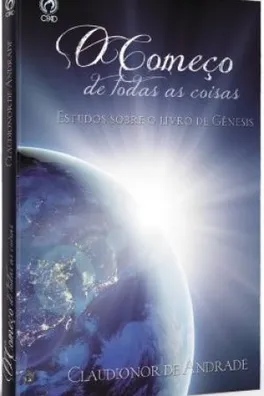 Capa de O Começo de Todas as Coisas