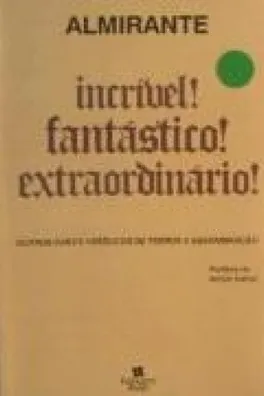Capa de Incrível! Fantástico! Extraordinário!