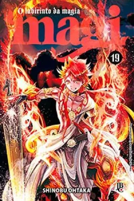 Capa de Magi - O Labirinto da Magia #19