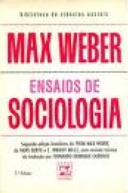 Capa de Ensaios de Sociologia
