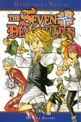 Capa de The Seven Deadly Sins #8 (Nanatsu no Taizai)