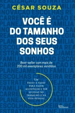 Capa de você é do tamanho dos seus sonhos