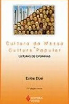 Capa de Cultura de Massa e Cultura popular