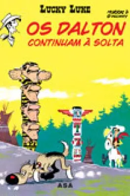 Capa de Os Dalton continuam à solta