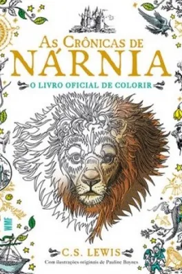 Capa de As Crônicas de Nárnia: O livro oficial de colorir