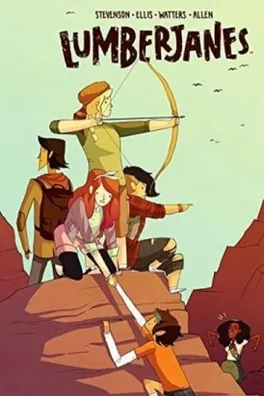 Capa de Lumberjanes, Vol. 2: Friendship to the Max