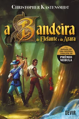 Capa de A Bandeira do Elefante e da Arara (Romance)
